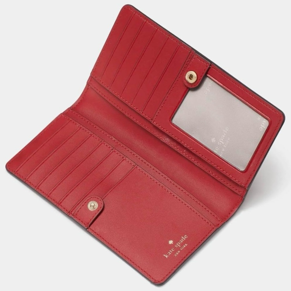 Kate Spade Madison Large Slim Bifold Wallet - Picture 3 of 5